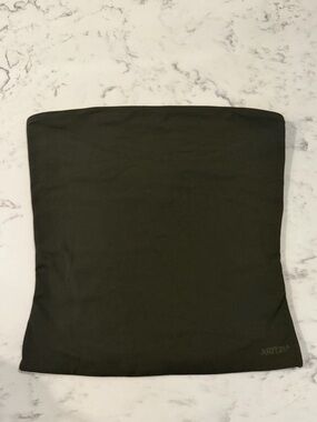 Aritzia Contour Strapless Top  in Olive